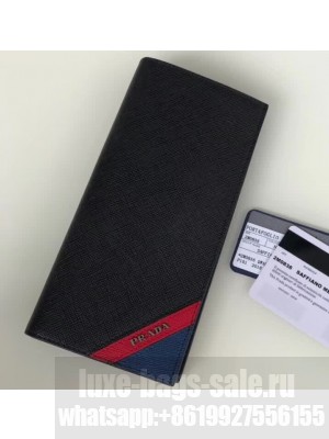 Prada Leather Men's Document Holder Wallet 2MV836 2M0836 02