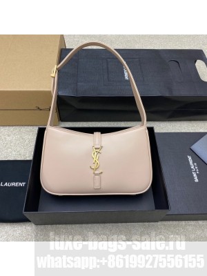 YSL LE 5 A 7 HOBO BAG IN SMOOTH LEATHER Y687228 light PINK