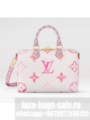 Louis Vuitton Speedy Bandouliere 25 M23073 Pink