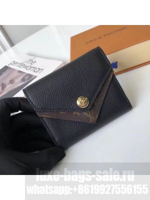 Louis Vuitton Double V Compact Wallet M64420 Black  Collection