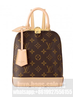 Louis Vuitton Alma Backpack M47132 Brown