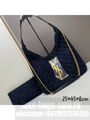 SAINT LAURENT SHOPPING Denim bag Y203434 darkblue