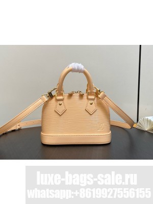 Louis Vuitton Nano Alma M81945 black