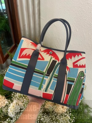 Hermes Garden Party Tote Bags Leather H55698-5