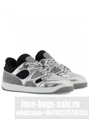 Gucci Unisex Gucci Basket sneaker Silver