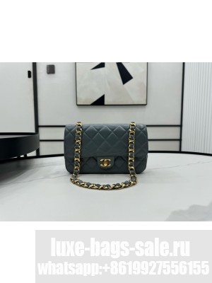 Chanel SMALL 2.55 HANDBAG Lambskin & Gold-Tone Metal AS6300 Blue