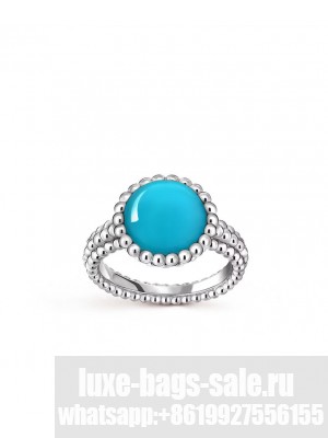 Van Cleef & Arpels Perlee Couleurs Ring Blue