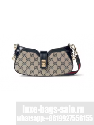 GUCCI MOON SIDE MINI SHOULDER BAG 786015 Blue