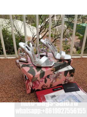 Dolce & Gabbana 105 mm with DG Pop heel sandals 07