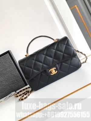 CHANEL CLASSIC 24P Tote Bags 3898 black