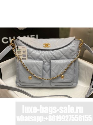 CHANEL MESSENGER BAG AS4668 gray