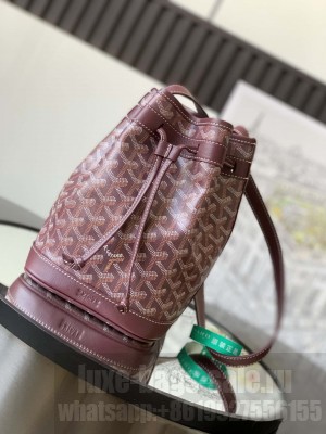 Goyard Petit Flot Bucket Bag Burgundy