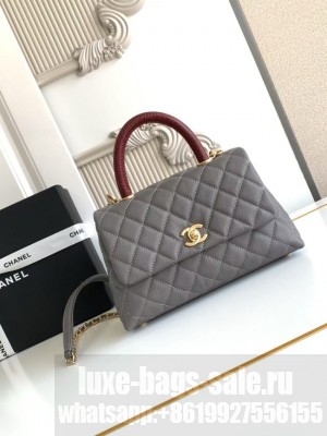 Chanel FLAP BAG WITH TOP HANDLE 92990-15