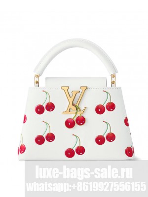 Louis Vuitton LV x TM Capucines Mini M13251 White
