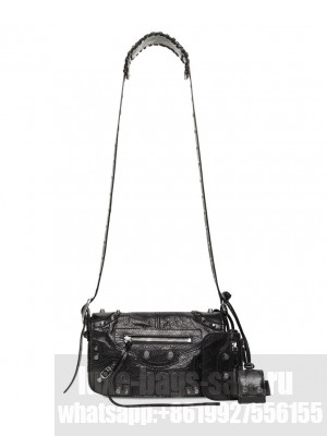 Balenciaga Le Cagole XS Flap Bag Black