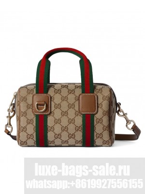 Gucci Mini GG Handbag 859975 Coffee
