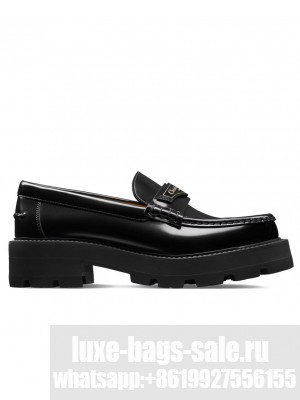 Christian Dior Women's Boy Platform Loafer Black