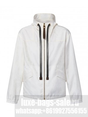 Louis Vuitton Women's Monogram Parka White