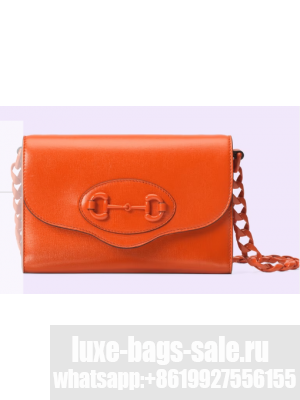 Gucci Horsebit 1955 mini bag 724713 Orange