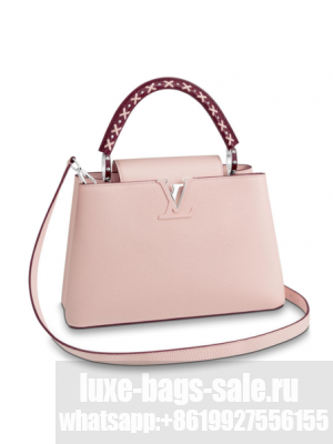 Louis Vuitton CAPUCINES PM M52388 PINK