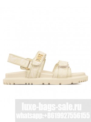 Christian Dior Women's Dioract Sandal Golden