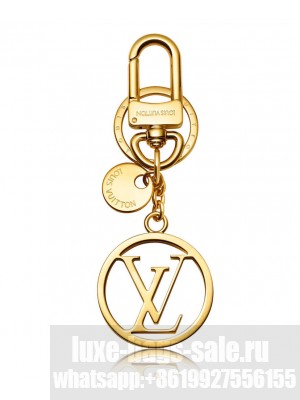 Louis Vuitton LV Circle Bag Charm & Key Holder M68000 Golden