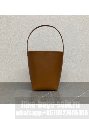 Celine SMALL BUCKET CUIR TRIOMPHE IN SMOOTH CALFSKIN TR032 BROWN