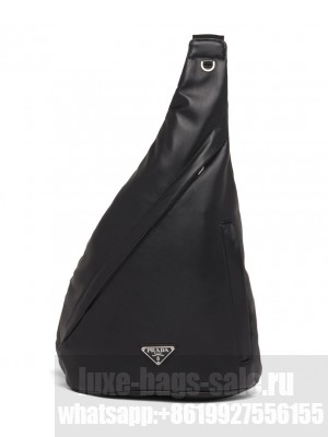 Prada Leather Backpack 2VZ092 Black