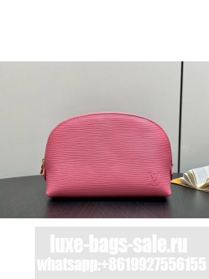 Louis Vuitton NEW Cosmetic Pouch PM M15201 pink