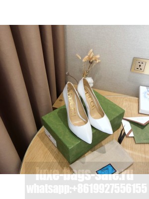 Gucci Patent leather 10.5cm White Pumps 2021 Collection