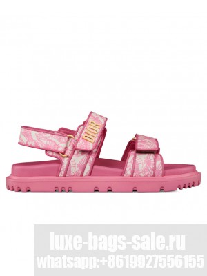 Christian Dior Women's Dioract Sandal Pink