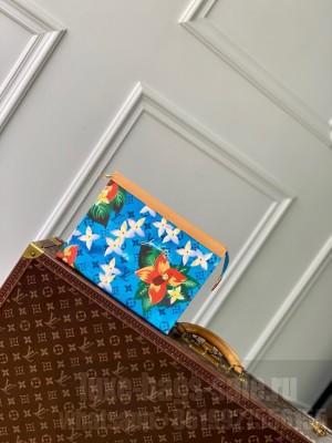 Louis Vuitton Pochette Voyage M83465 blue