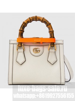 Gucci Diana mini tote bag 655661 White