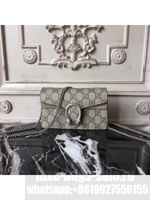 Gucci Dionysus Super Mini Bag 17cm 476432 Fall/Winter 2017 Collection, Beige/Tan