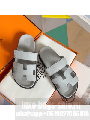 Hermes Unisex Chypre Flat Sandals 05