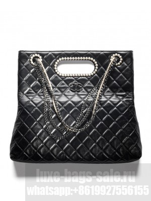 Chanel Shopping Bag AS4222 Black