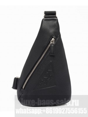Prada Cross Leather Bag 2VZ098 Black