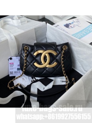 Chanel SMALL MESSENGER BAG AS4609 black