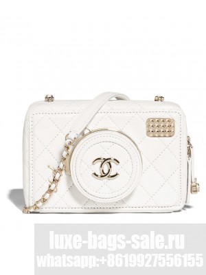 Chanel Camera Bag AS4817 White