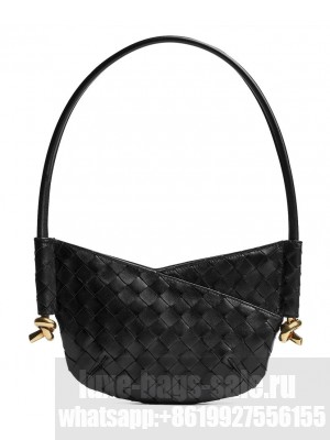 Bottega Veneta Mini Solstice Black