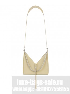 Givenchy Small CUT-OUT Chain Handbag Cream