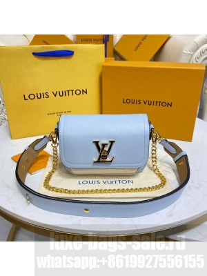 Louis Vuitton LOCKME TENDER M58554 light blue