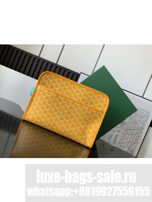Goyard Jouvence GM Toiletry Bag Yellow
