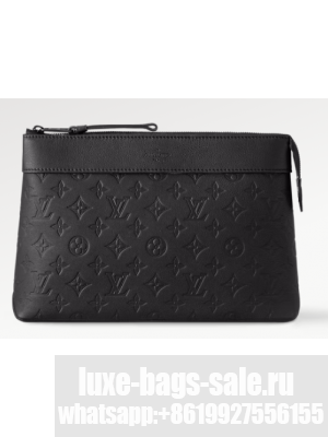 Louis Vuitton Pochette Voyage Souple M82545-1 black