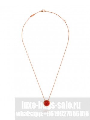Van Cleef & Arpels Perlee Couleurs Pendant Red