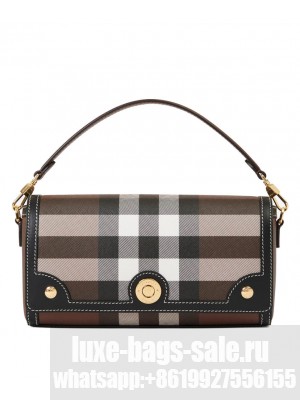 Burberry Top Handle Note Bag Black
