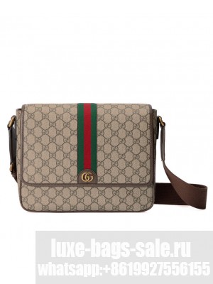 Gucci Ophidia Medium Messenger Bag 761741 Dark Coffee