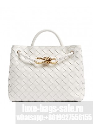 Bottega Veneta Small Andiamo White