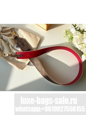 Louis Vuitton Bandouliere Shoulder Strap in Monogram Canvas J02285 Fushcia 2018