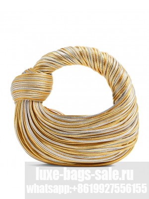 Bottega Veneta Mini Jodie Tote Golden